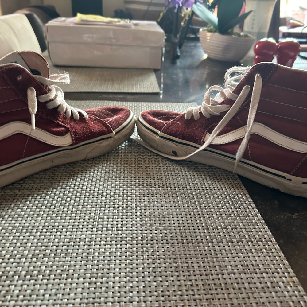 Vans Old School - Wall red color